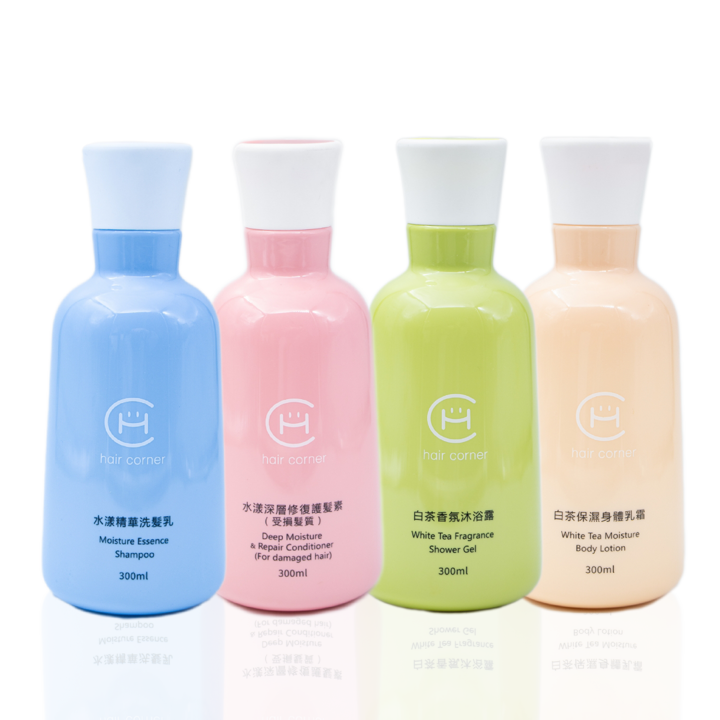 Hair Corner 白茶水漾套裝（一套四支） White Tea Moisture Set （1 set for 4）